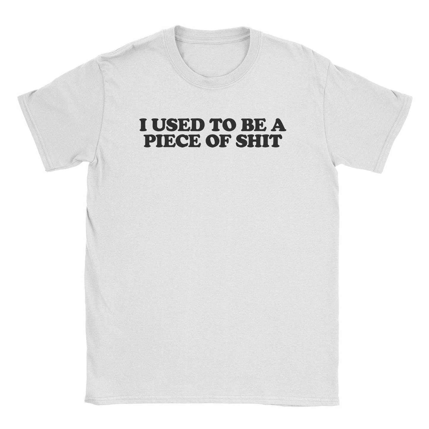 A-or-B-Tees T-Shirt White / S Piece Of Shit T-Shirt