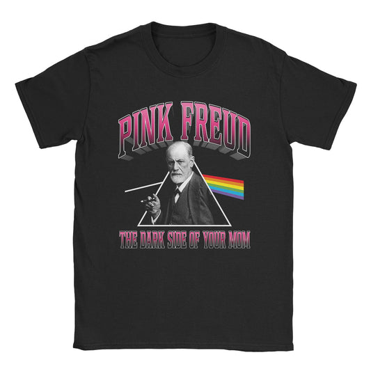 A-or-B-Tees T-Shirt Black / S Pink Freud T-Shirt