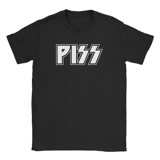 A-or-B-Tees T-Shirt Black / S Piss T-Shirt