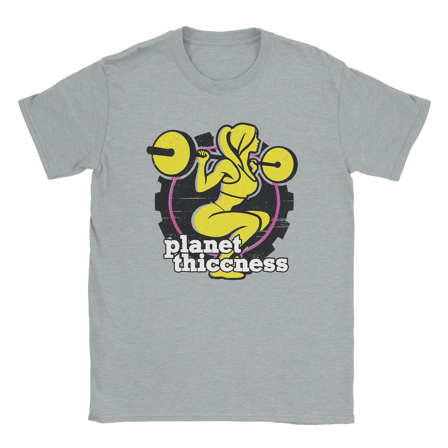 A-or-B-Tees T-Shirt Sport Grey / S Planet Thiccness T-Shirt