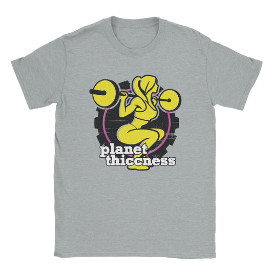 A-or-B-Tees T-Shirt Sport Grey / S Planet Thiccness T-Shirt