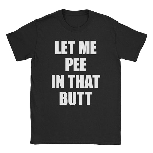 A-or-B-Tees T-Shirt Black / S Please Let Me T-Shirt