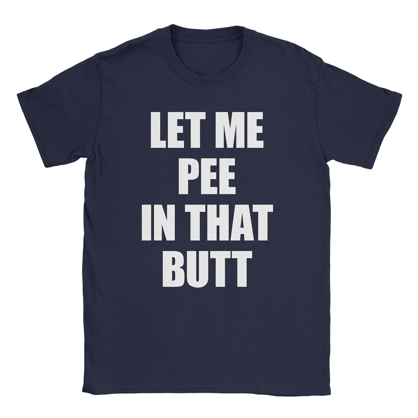 A-or-B-Tees T-Shirt Navy / S Please Let Me T-Shirt