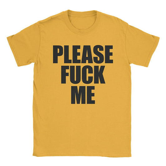 A-or-B-Tees T-Shirt Gold / S Please T-Shirt
