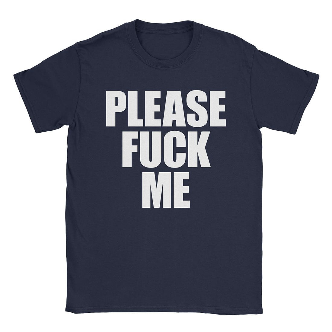 A-or-B-Tees T-Shirt Navy / S Please T-Shirt