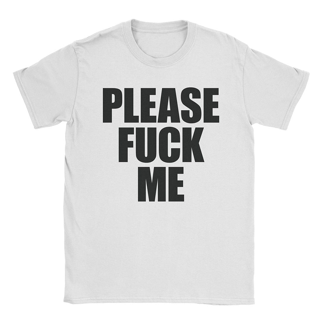 A-or-B-Tees T-Shirt White / S Please T-Shirt