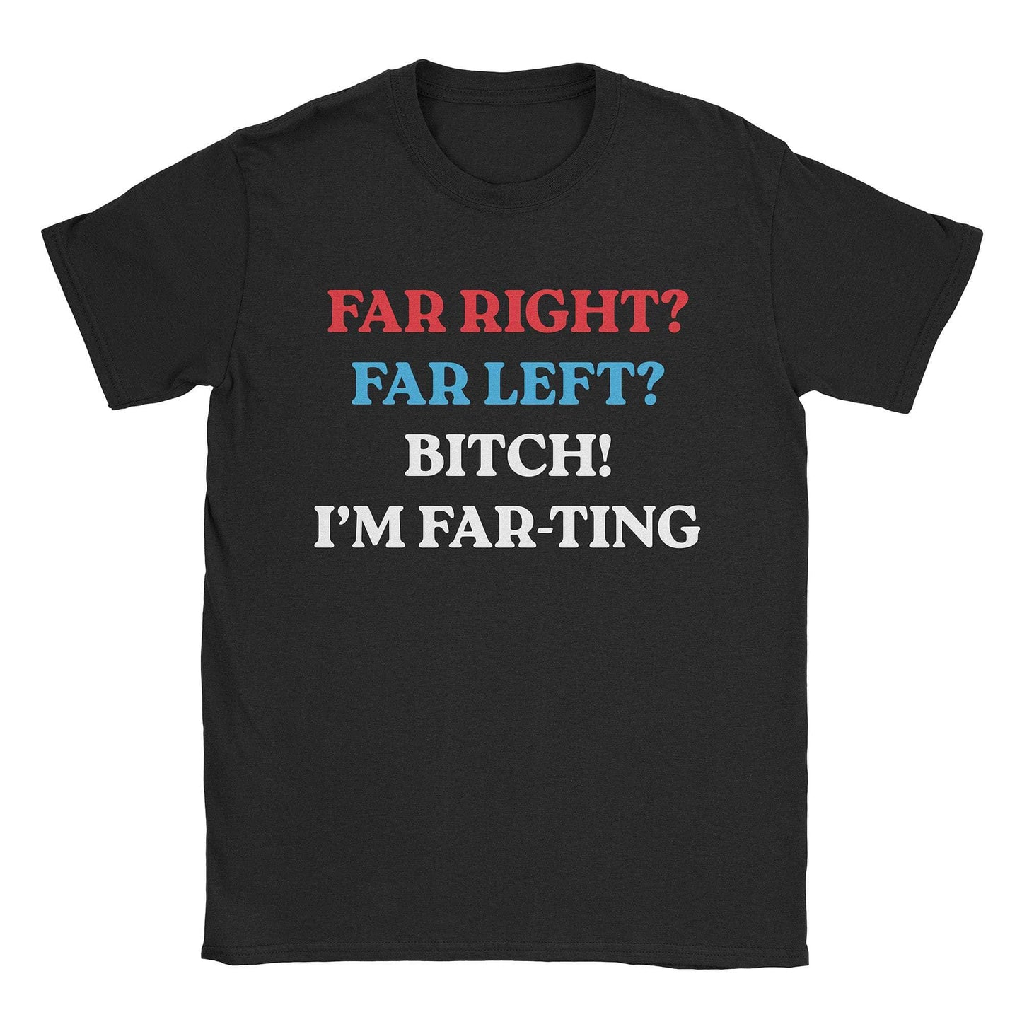 A-or-B-Tees T-Shirt Black / S Politics T-Shirt