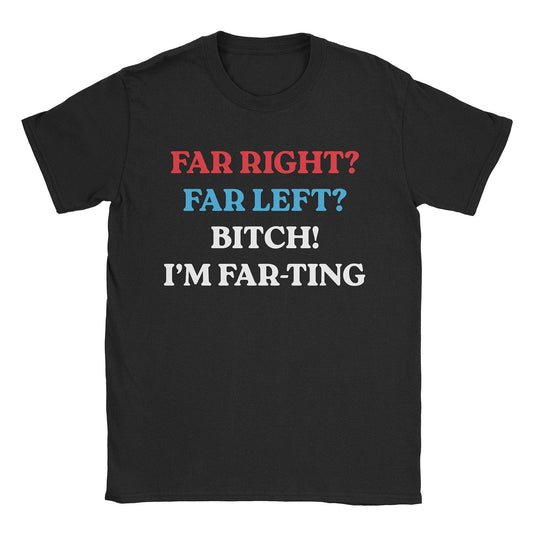 A-or-B-Tees T-Shirt Black / S Politics T-Shirt