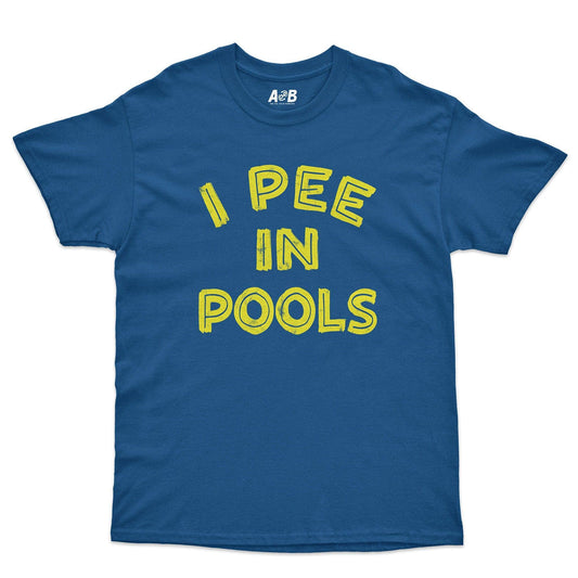 A-or-B-Tees T-Shirt Royal / S Pool Pee T-Shirt
