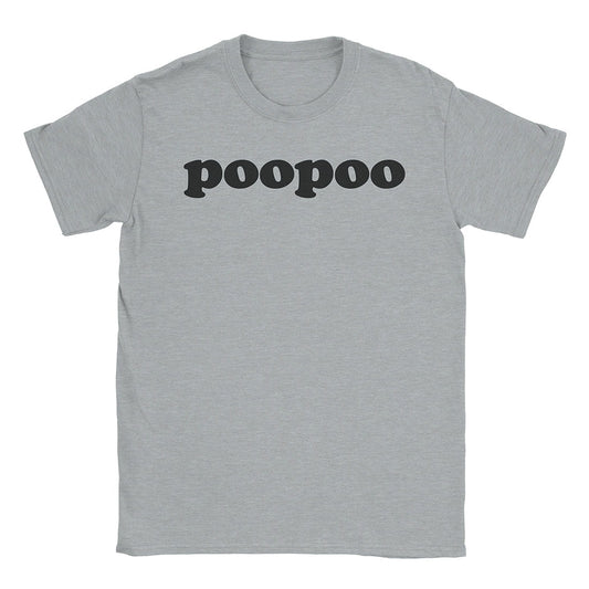 A-or-B-Tees T-Shirt Sport Grey / S Poopoo T-Shirt