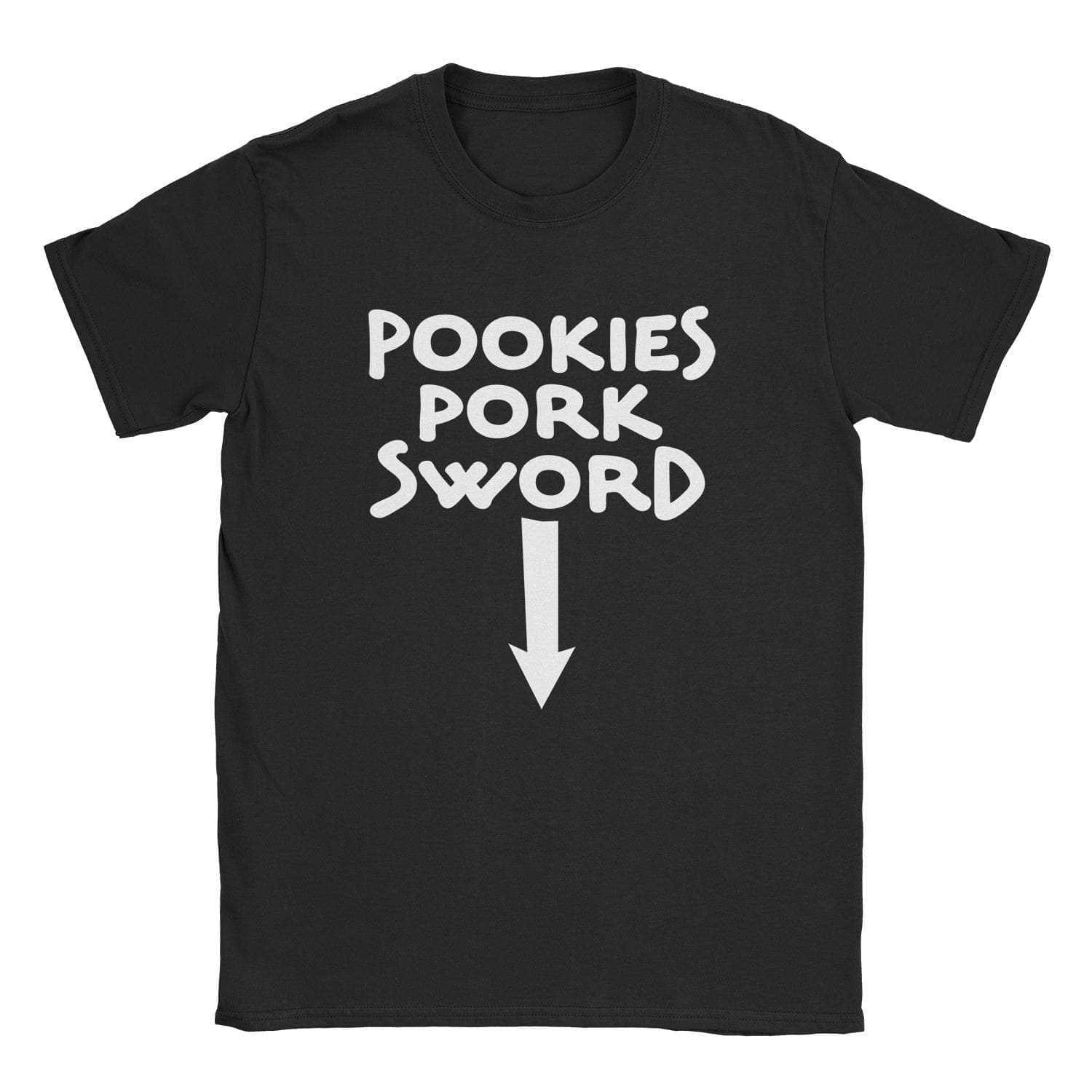 A-or-B-Tees T-Shirt Black / S Pork Sword T-Shirt