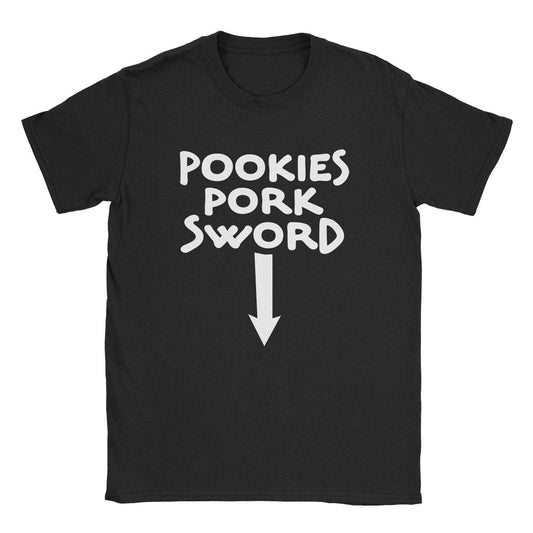 A-or-B-Tees T-Shirt Black / S Pork Sword T-Shirt
