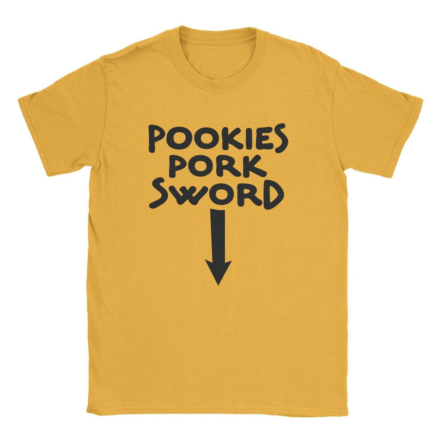 A-or-B-Tees T-Shirt Gold / S Pork Sword T-Shirt