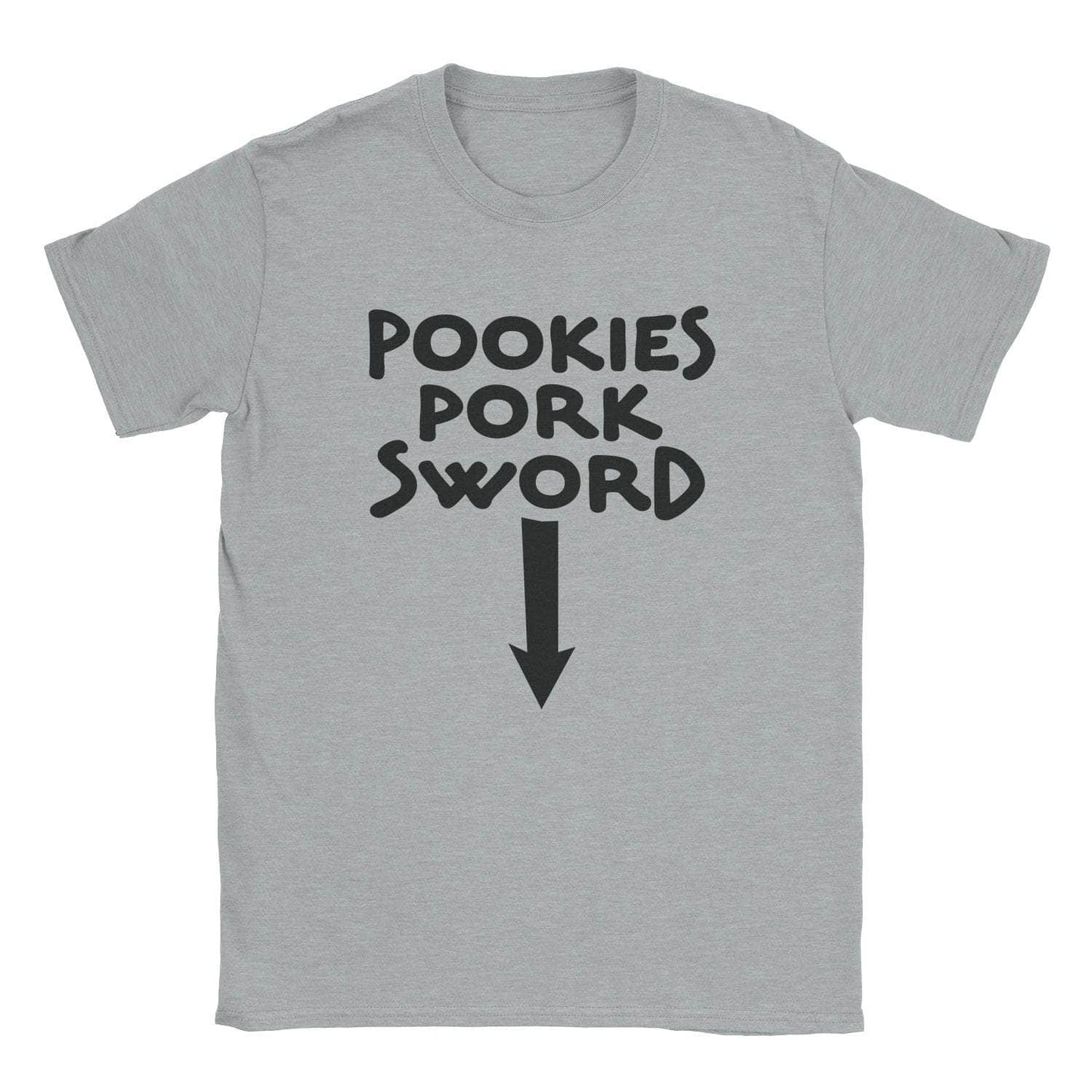 A-or-B-Tees T-Shirt Sport Grey / S Pork Sword T-Shirt