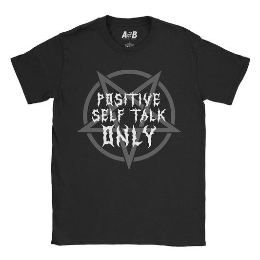 A-or-B-Tees T-Shirt Black / S Positivity T-Shirt
