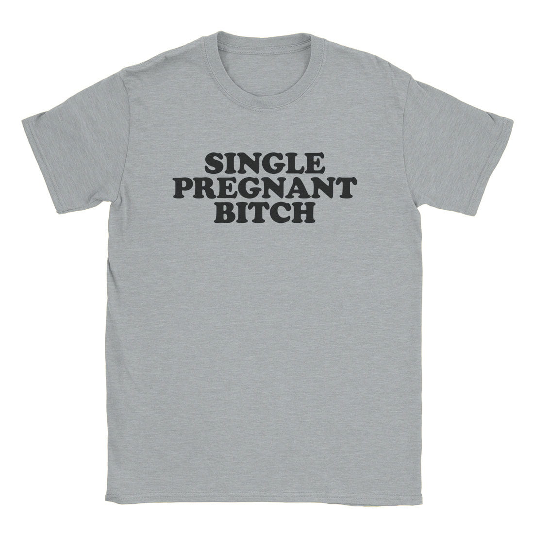 A-or-B-Tees T-Shirt Sport Grey / S Pregnant Bitch T-Shirt