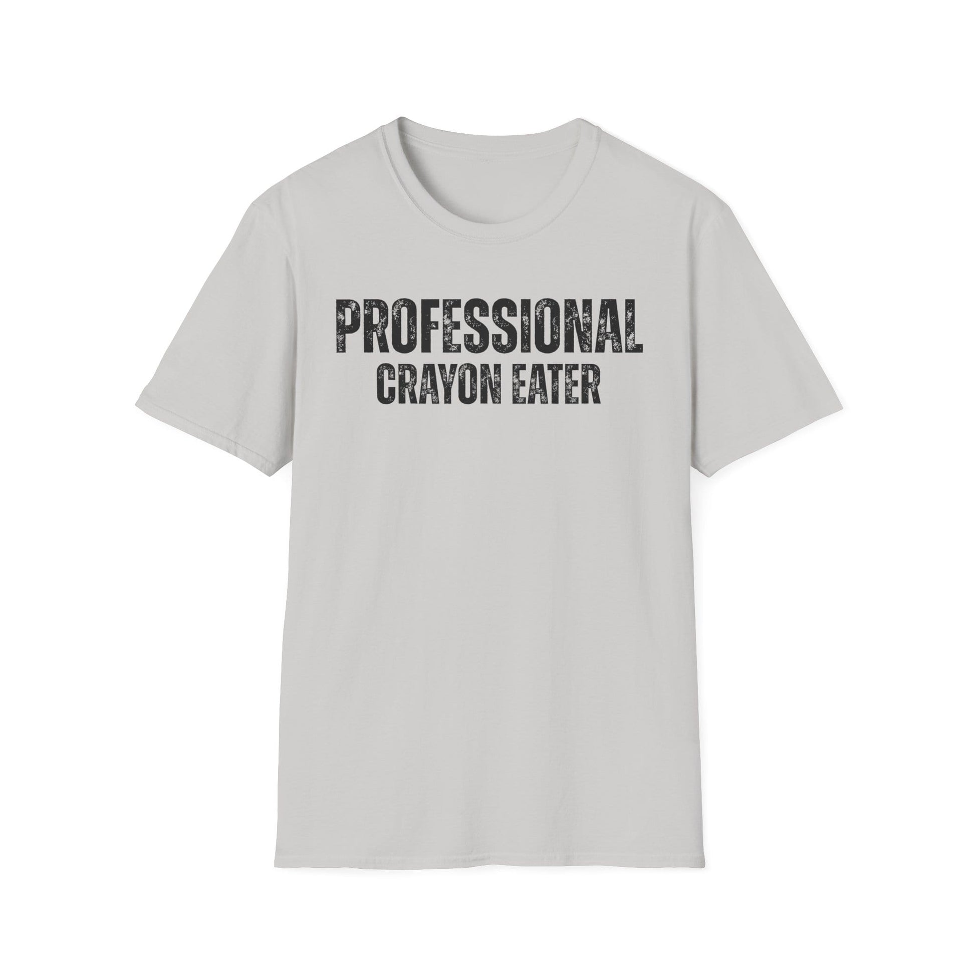 A-or-B-Tees T-Shirt Professional Crayon Eater Shirt – Funny T-Shirt for Sarcastic Chaos Enjoyers