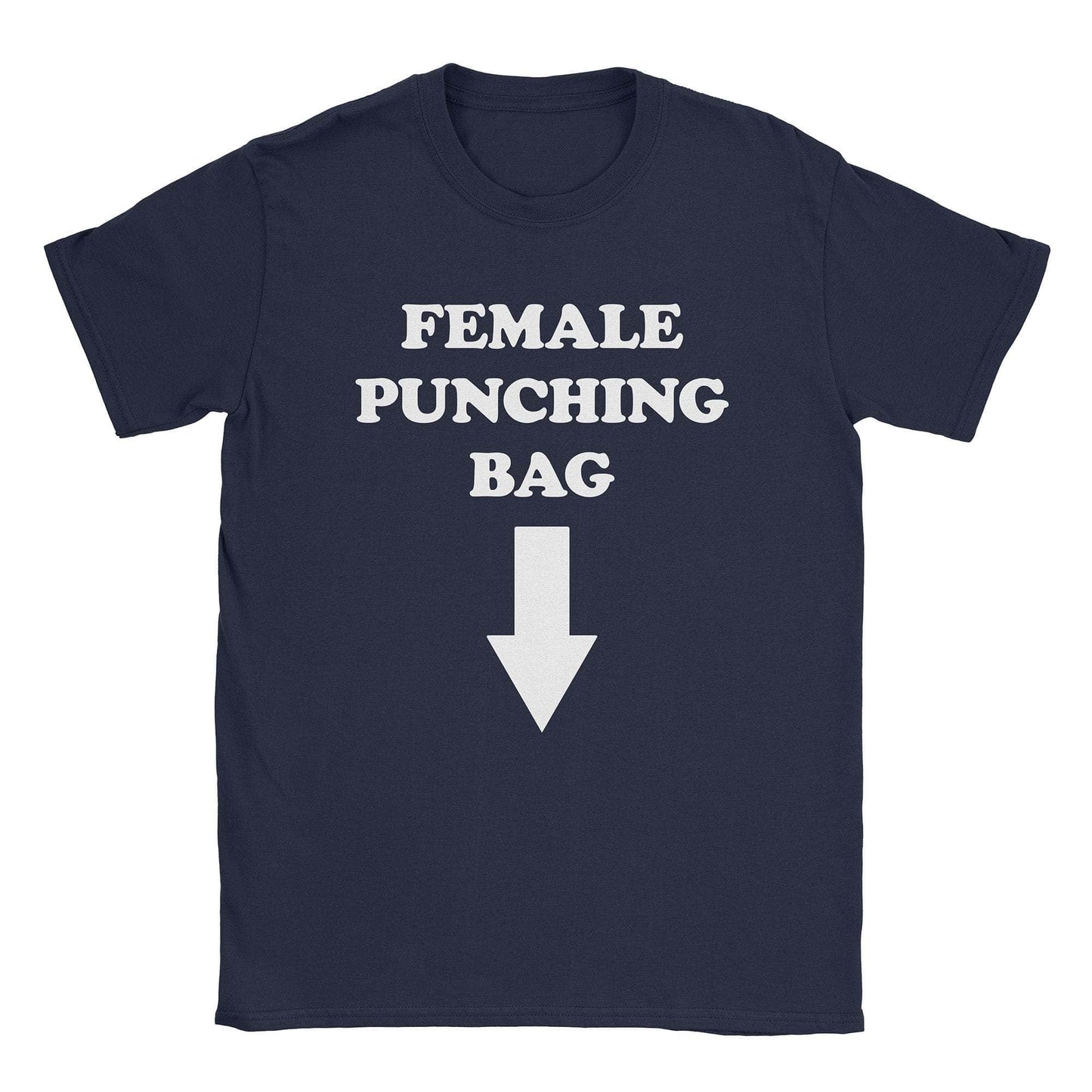 A-or-B-Tees T-Shirt Navy / S Punching Bag T-Shirt