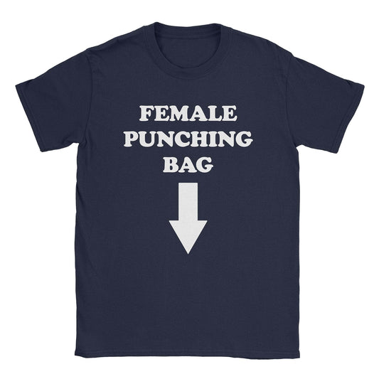 A-or-B-Tees T-Shirt Navy / S Punching Bag T-Shirt