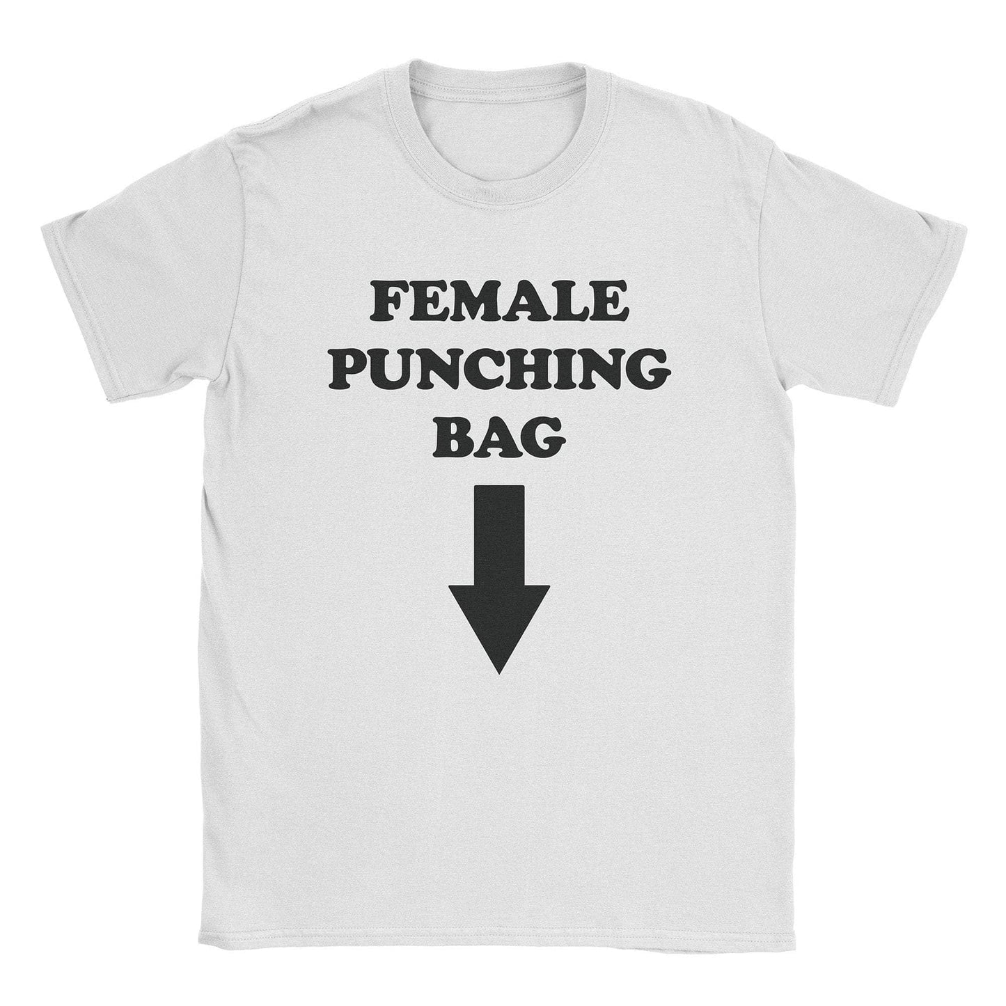 A-or-B-Tees T-Shirt White / S Punching Bag T-Shirt