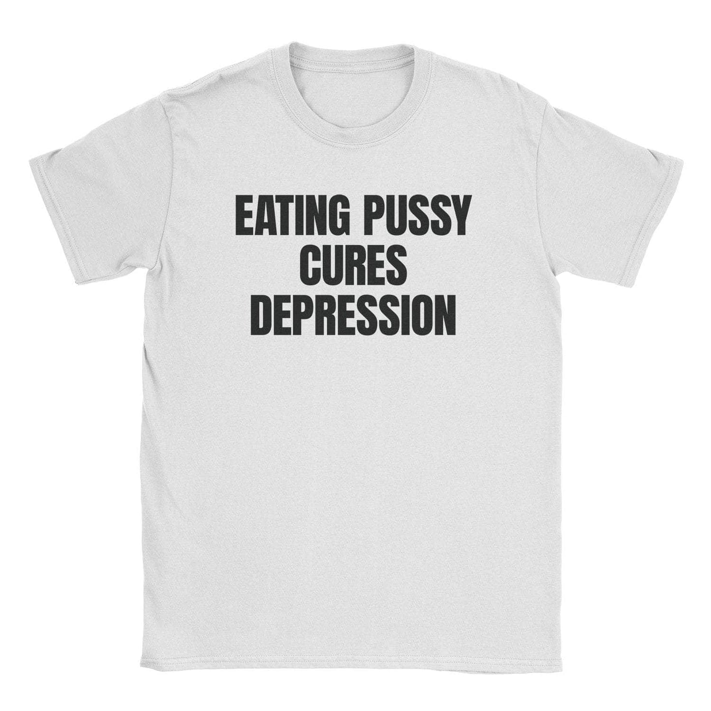 A-or-B-Tees T-Shirt White / S Pussy Cures T-Shirt