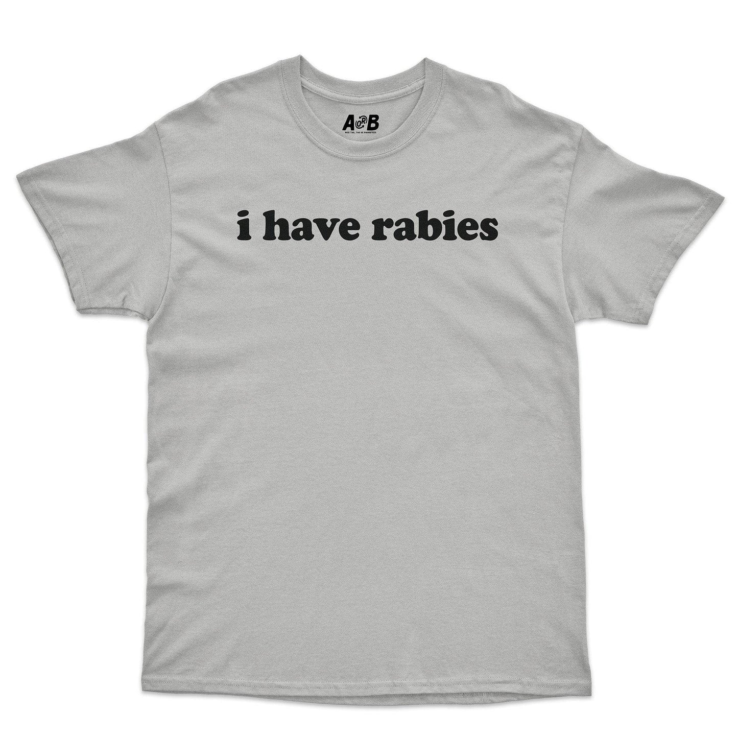 A-or-B-Tees T-Shirt Ice Grey / S Rabies T-Shirt