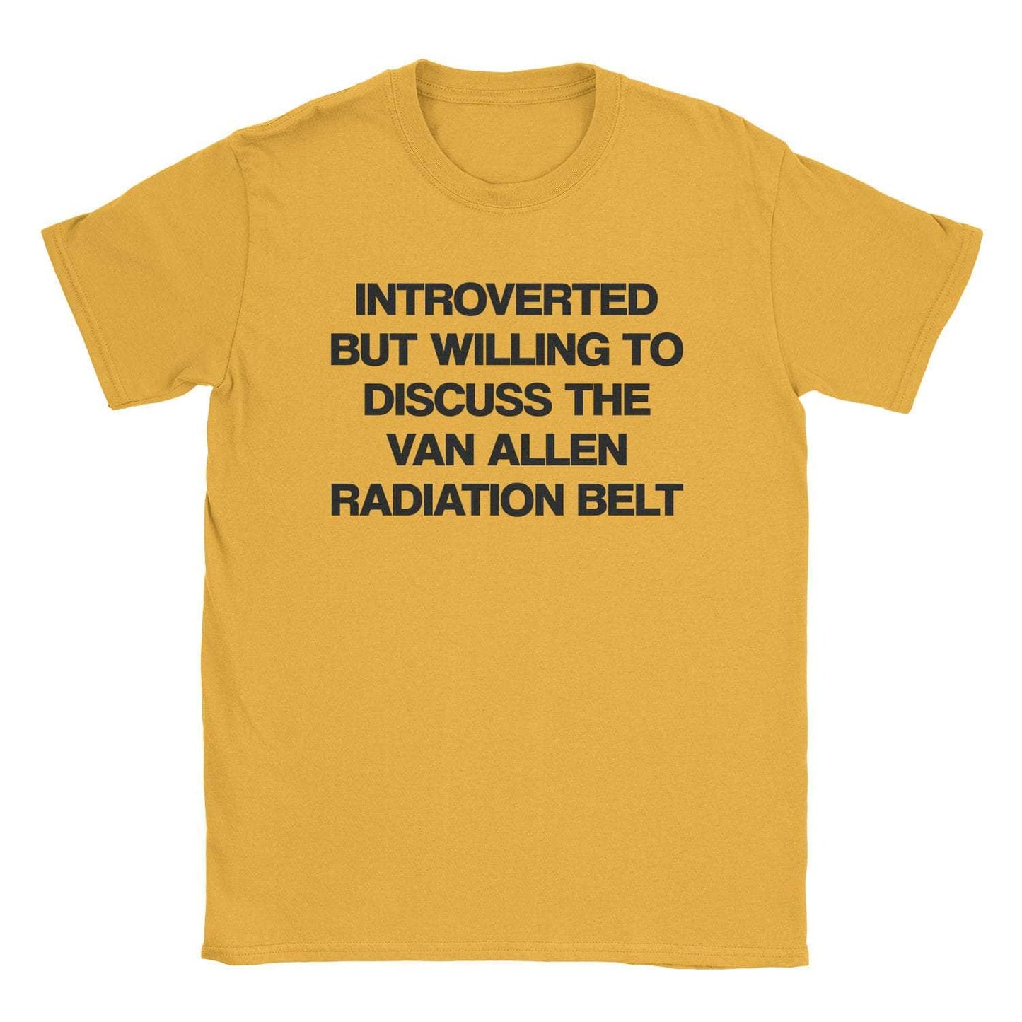 A-or-B-Tees T-Shirt Gold / S Radiation Belt T-Shirt