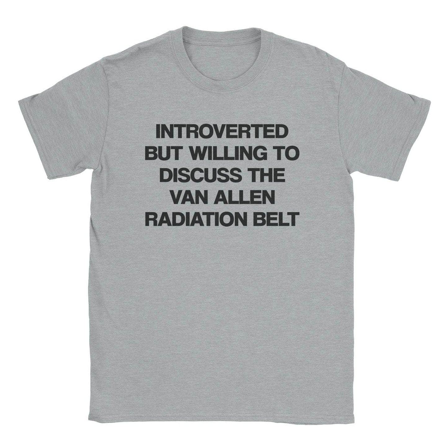A-or-B-Tees T-Shirt Sport Grey / S Radiation Belt T-Shirt