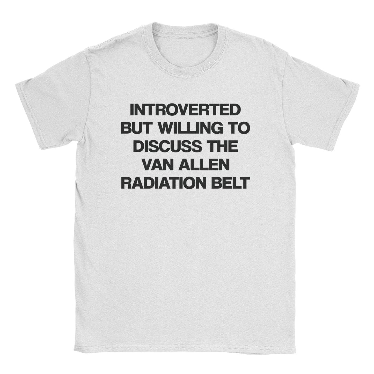 A-or-B-Tees T-Shirt White / S Radiation Belt T-Shirt