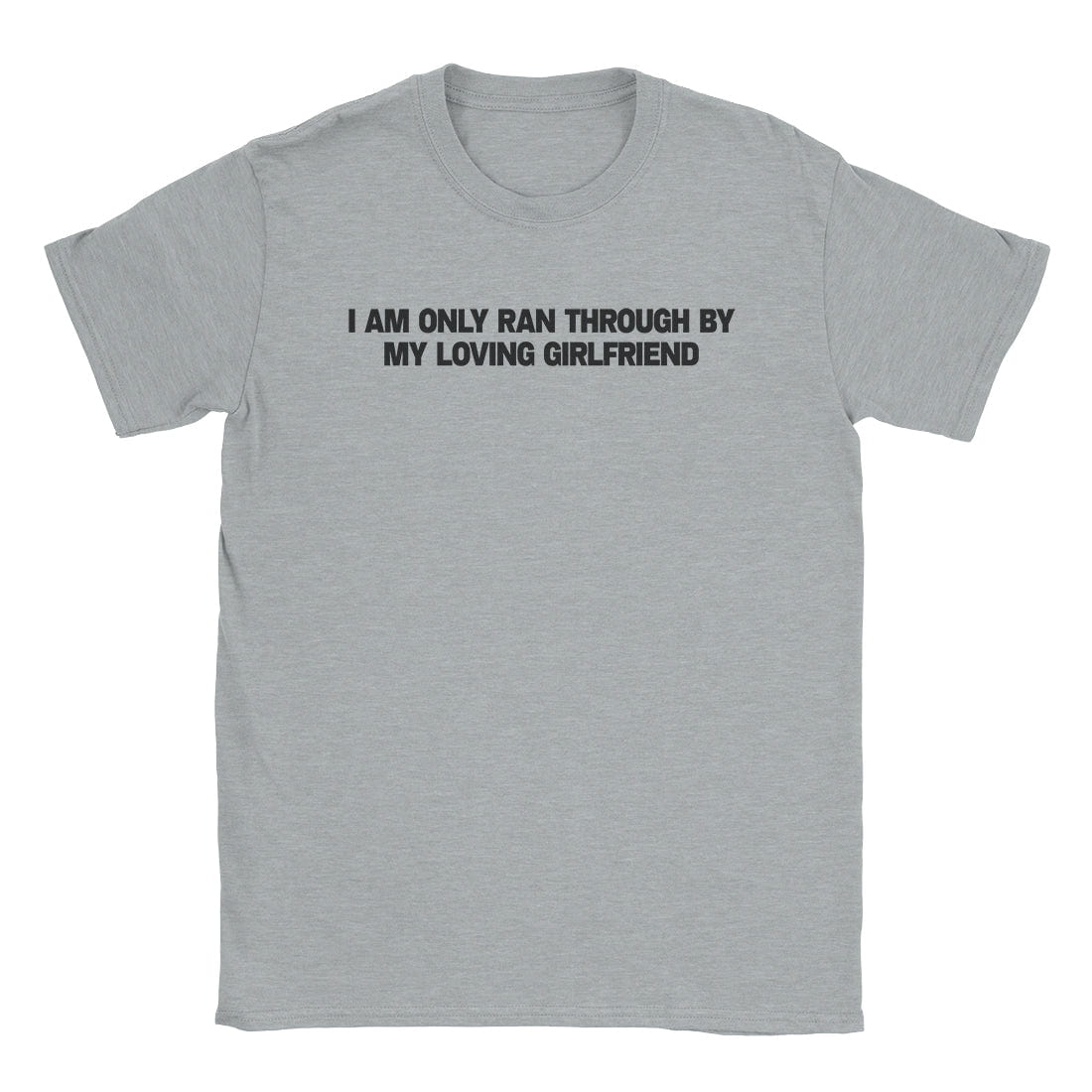 A-or-B-Tees T-Shirt Sport Grey / S Ran Through T-Shirt
