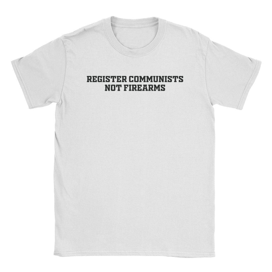 A-or-B-Tees T-Shirt White / S Register Communists T-Shirt