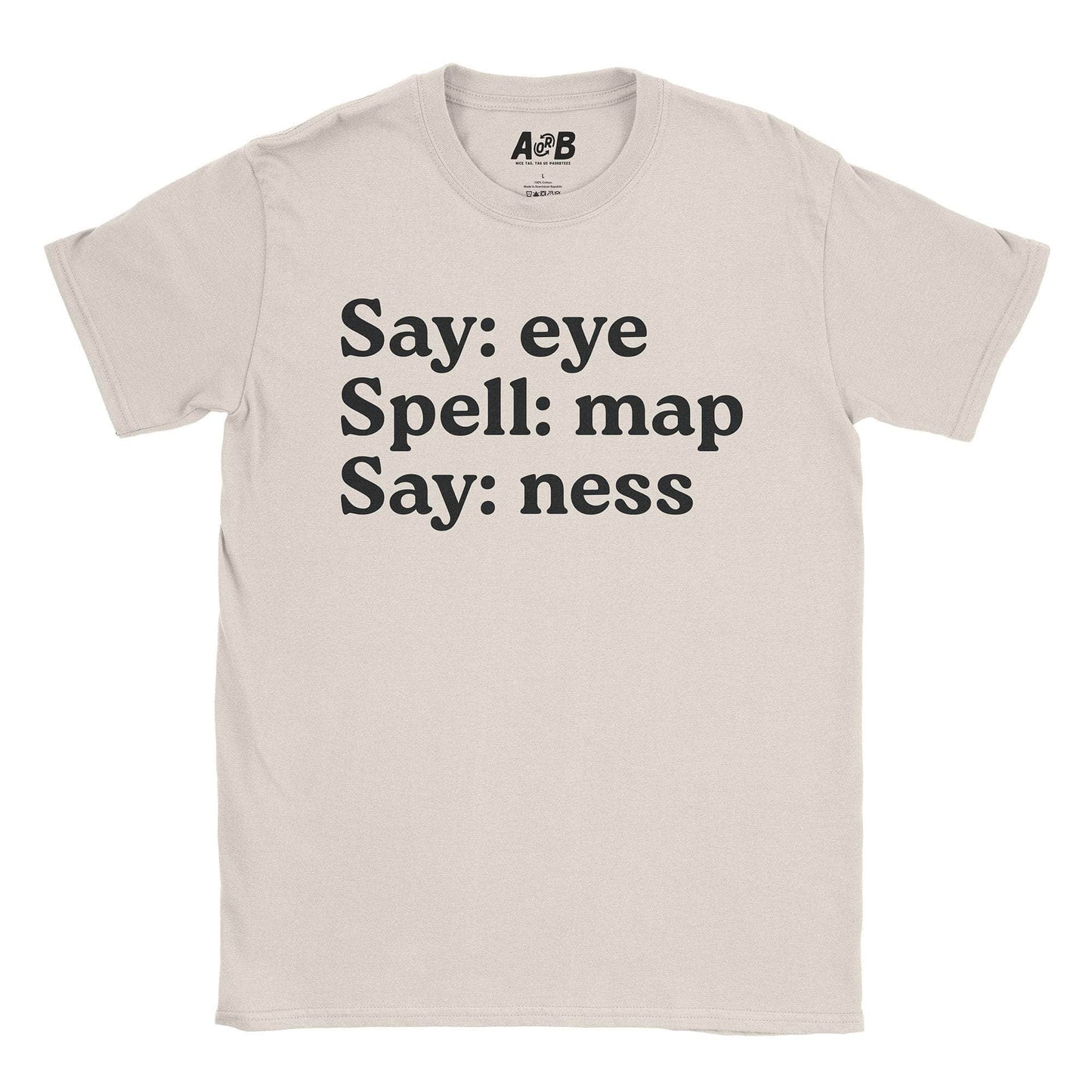 A-or-B-Tees T-Shirt Natural / S Rekt T-Shirt