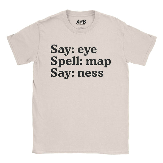 A-or-B-Tees T-Shirt Natural / S Rekt T-Shirt