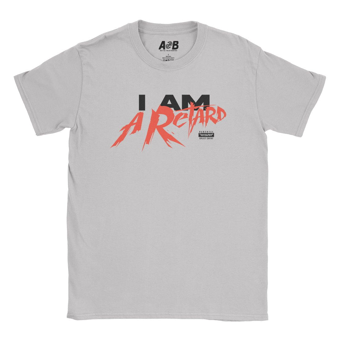 A-or-B-Tees T-Shirt Ice Grey / S Retard T-Shirt