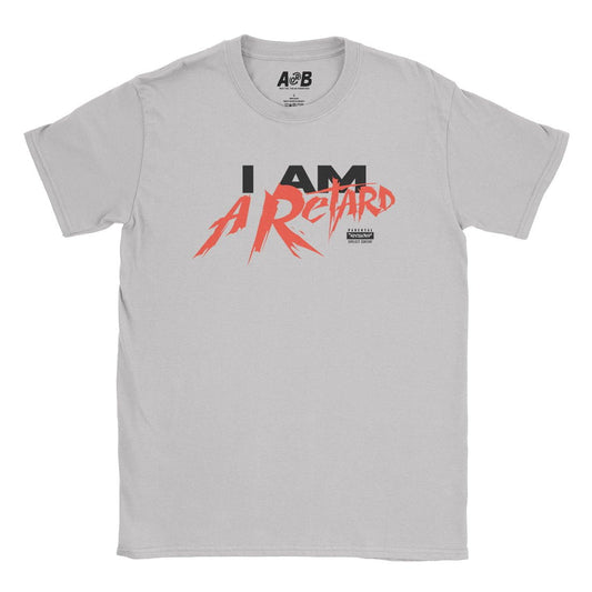 A-or-B-Tees T-Shirt Ice Grey / S Retard T-Shirt