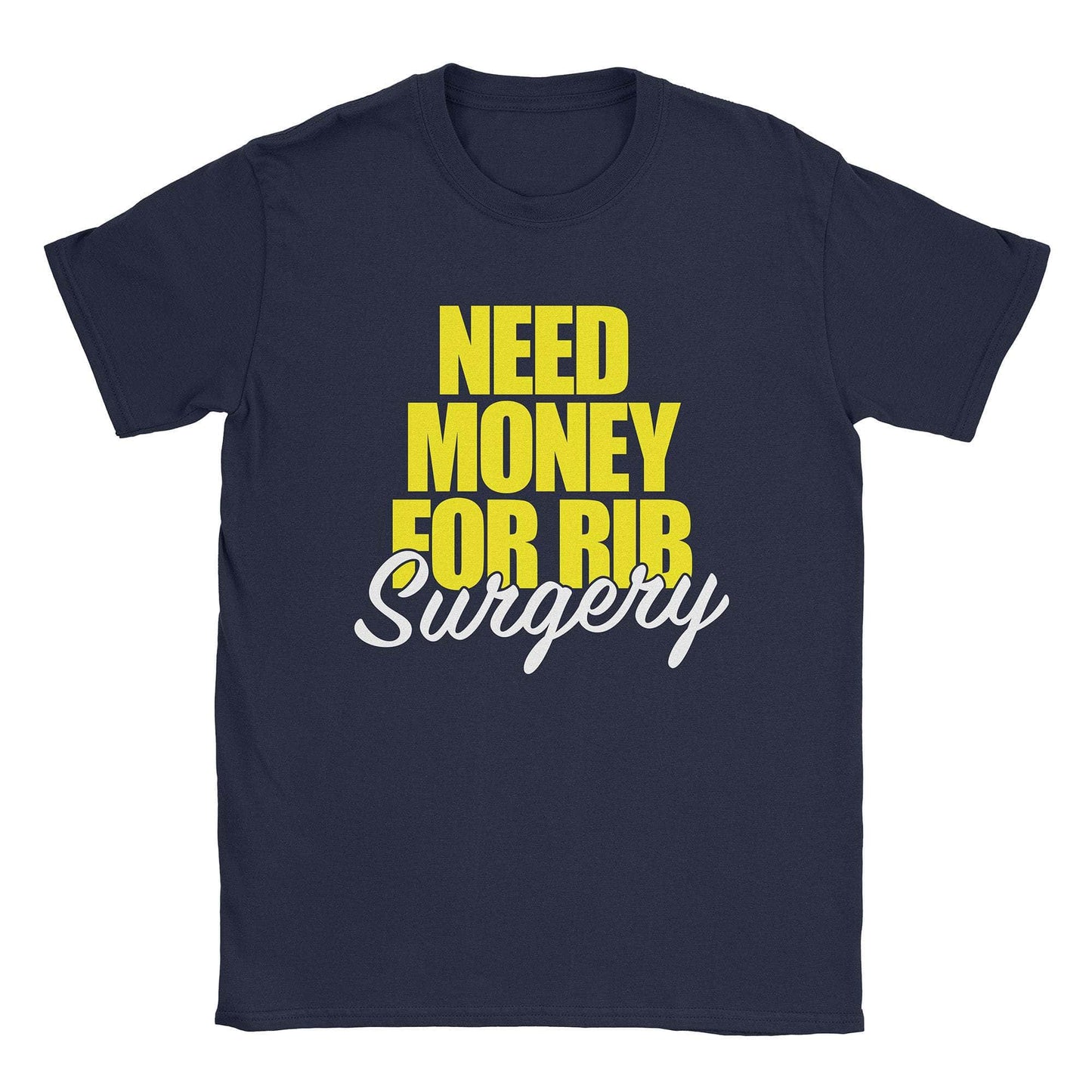 A-or-B-Tees T-Shirt Navy / S Rib Surgery T-Shirt