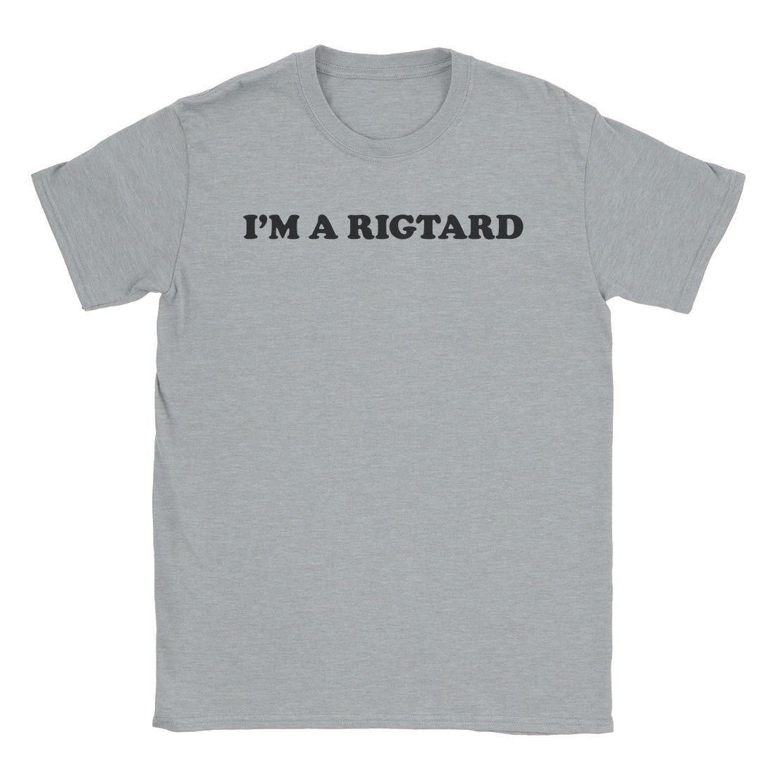 A-or-B-Tees T-Shirt Sport Grey / S Rigtard T-Shirt
