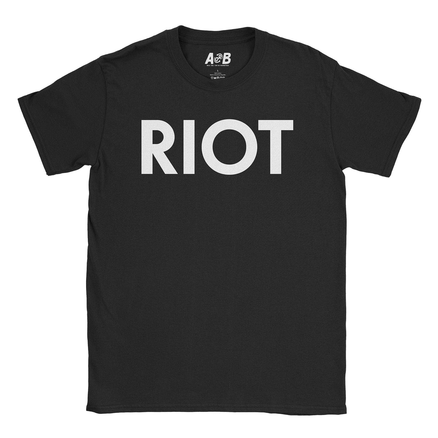 A-or-B-Tees T-Shirt Black / S RIOT T-Shirt
