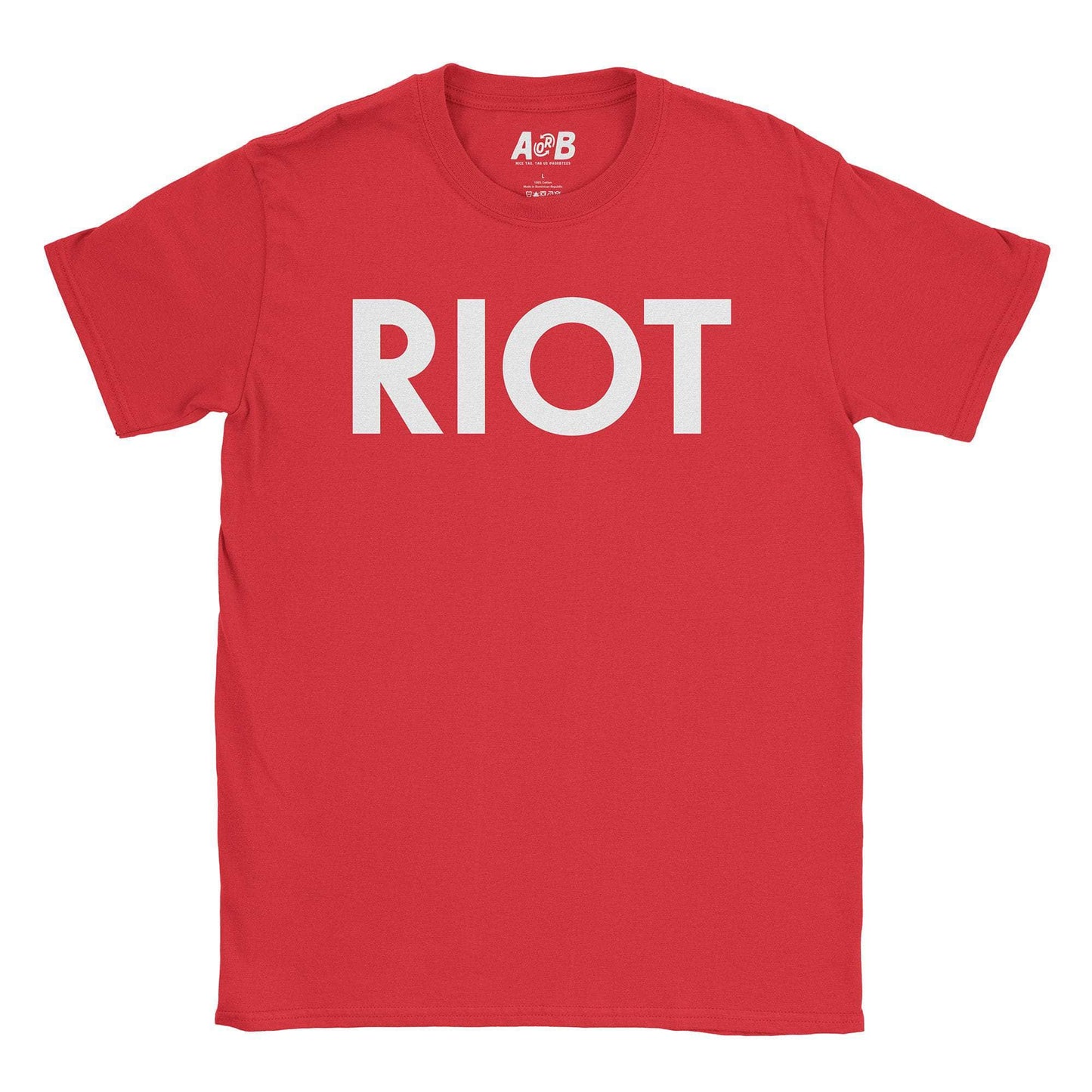 A-or-B-Tees T-Shirt Red / S RIOT T-Shirt