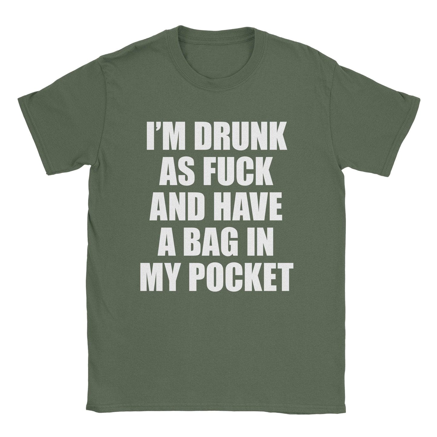 A-or-B-Tees T-Shirt Military Green / S Rum & Coke T-Shirt