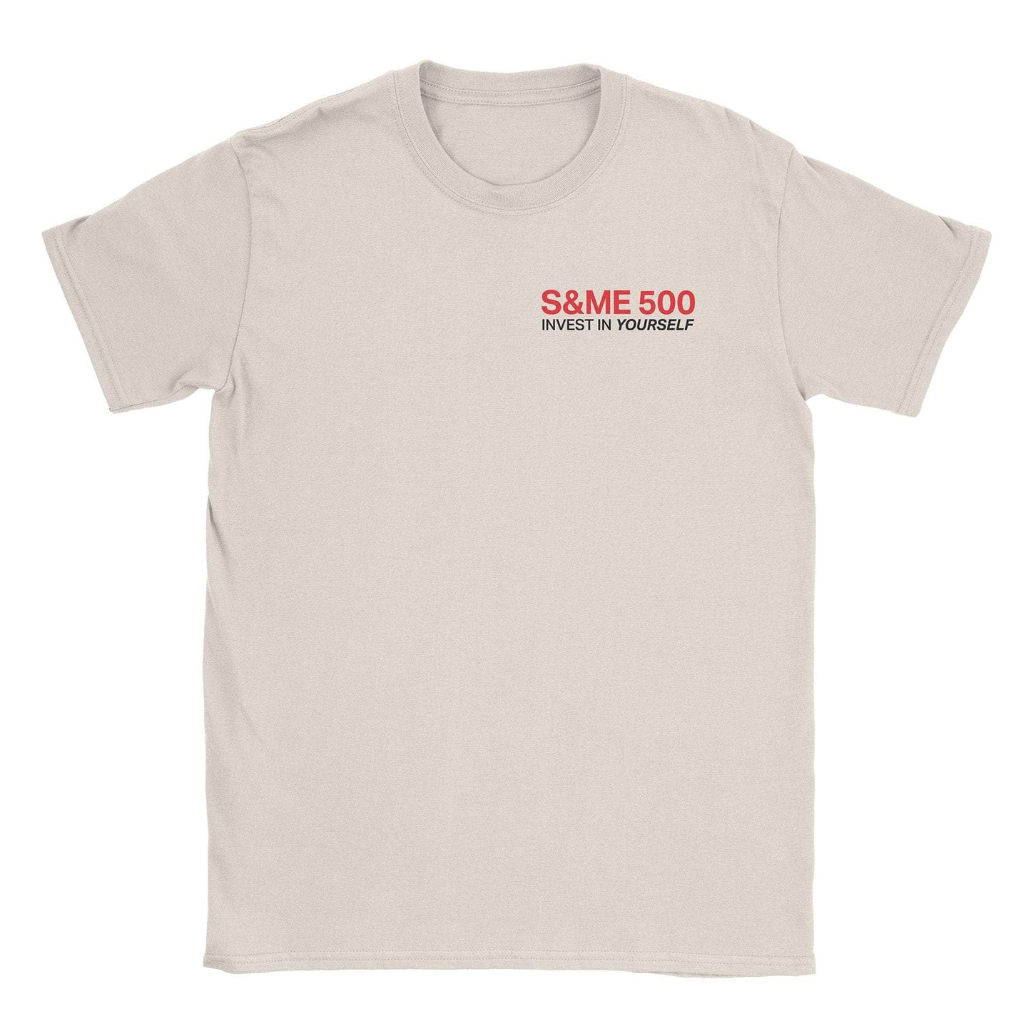 A-or-B-Tees T-Shirt Natural / S S&ME 500 T-Shirt