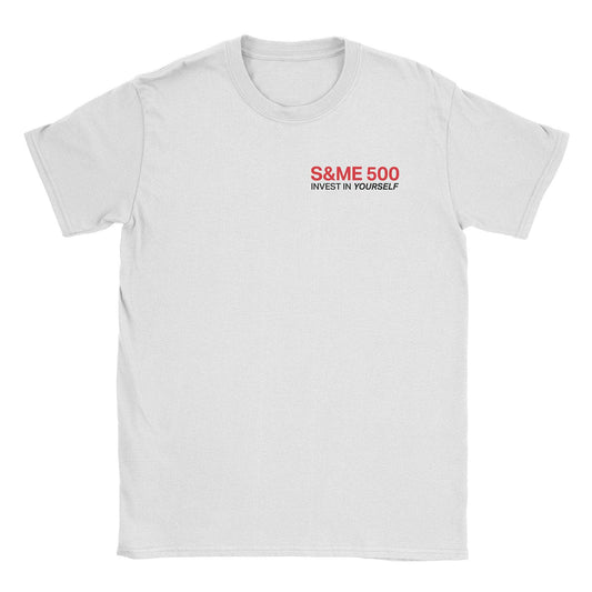 A-or-B-Tees T-Shirt White / S S&ME 500 T-Shirt