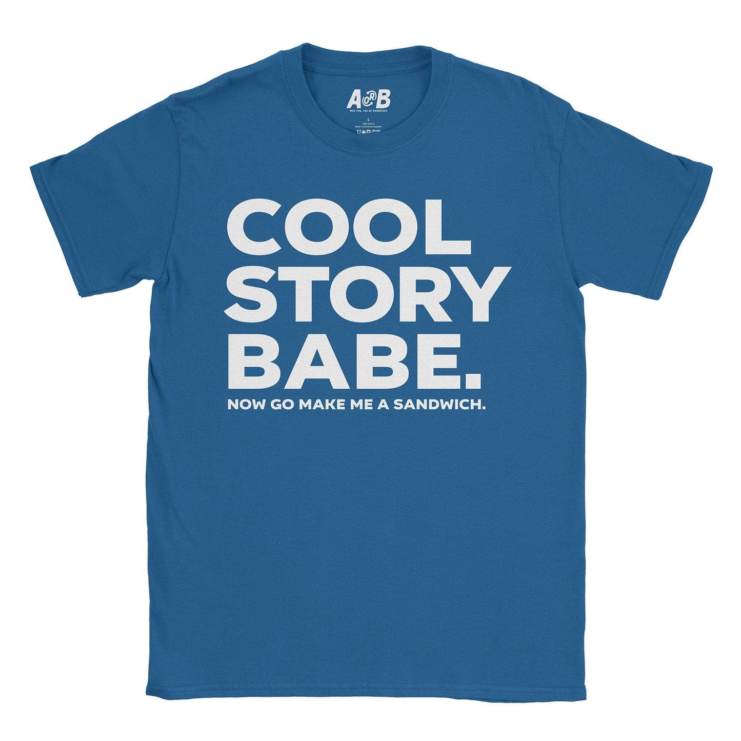 A-or-B-Tees T-Shirt Royal / S Sandwich T-Shirt