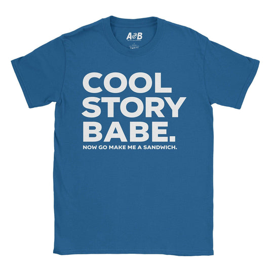 A-or-B-Tees T-Shirt Royal / S Sandwich T-Shirt