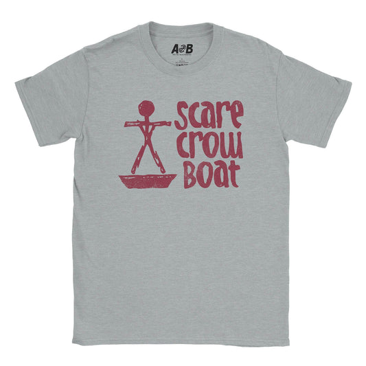 A-or-B-Tees T-Shirt Sport Grey / S Scarecrow Boat T-Shirt