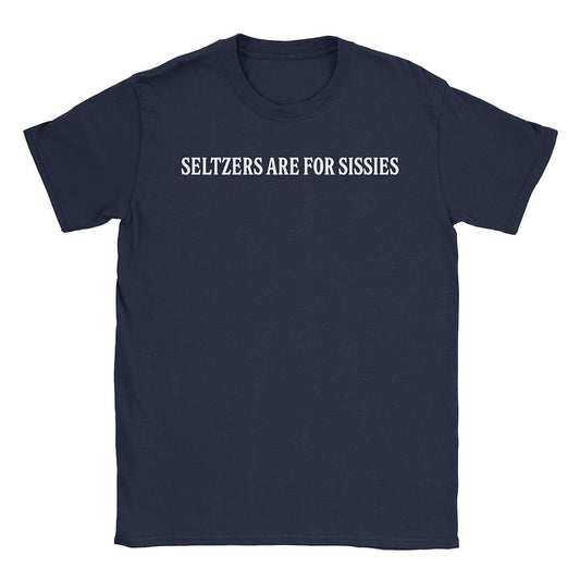 A-or-B-Tees T-Shirt Navy / S Seltzer Sissies T-Shirt