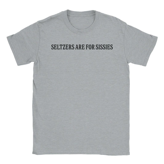 A-or-B-Tees T-Shirt Sport Grey / S Seltzer Sissies T-Shirt