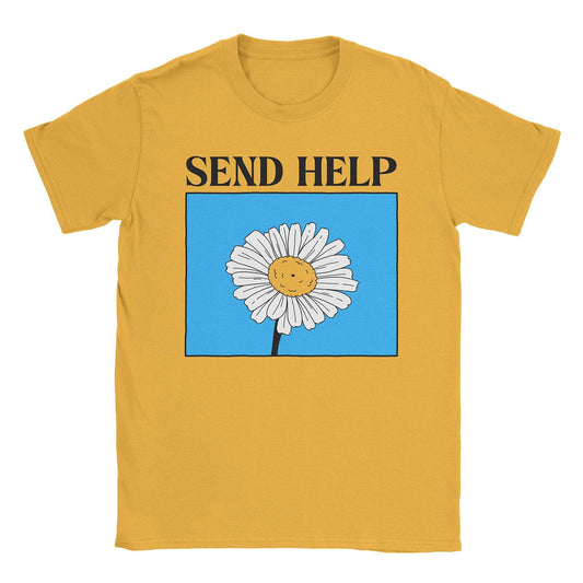 A-or-B-Tees T-Shirt Gold / S Send Help T-Shirt
