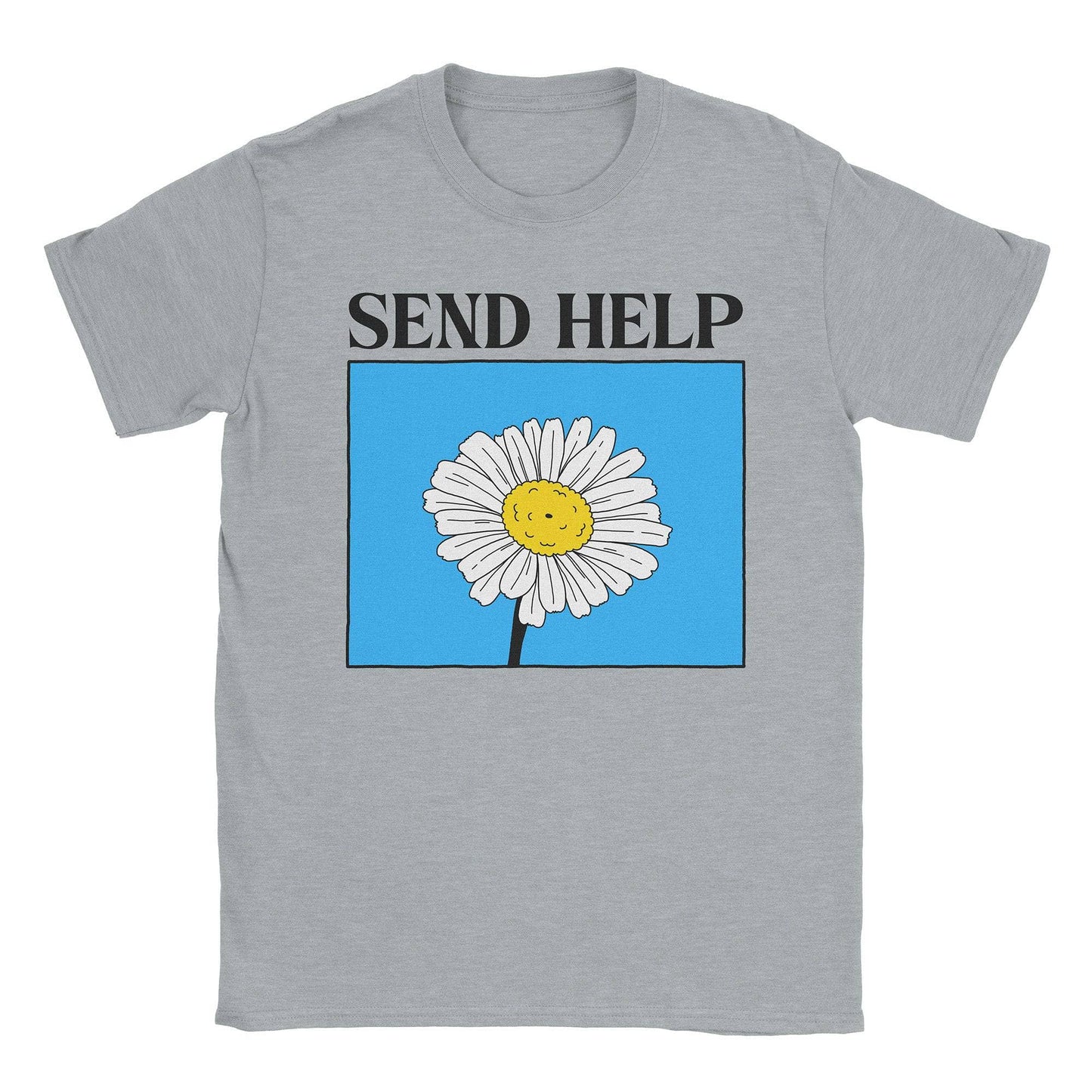 A-or-B-Tees T-Shirt Sport Grey / S Send Help T-Shirt