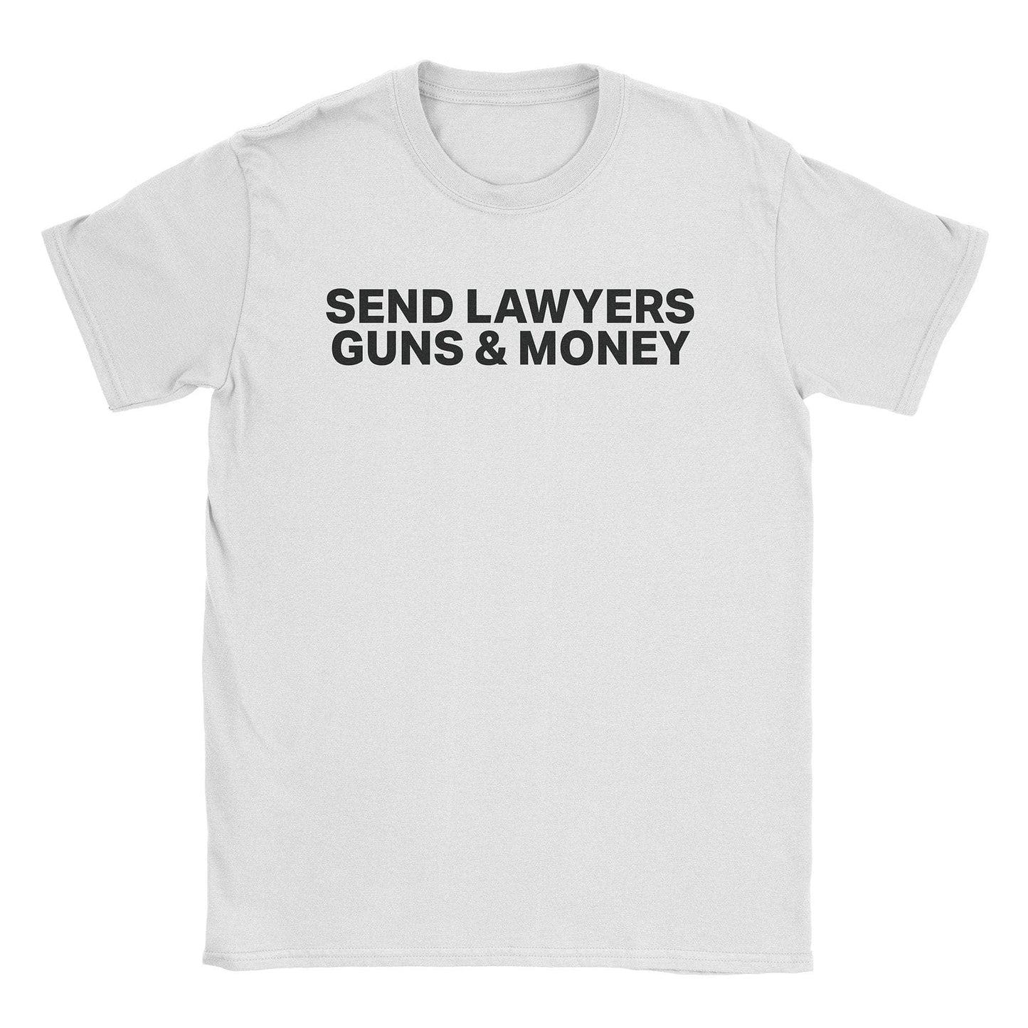 A-or-B-Tees T-Shirt White / S Send Lawyers T-Shirt